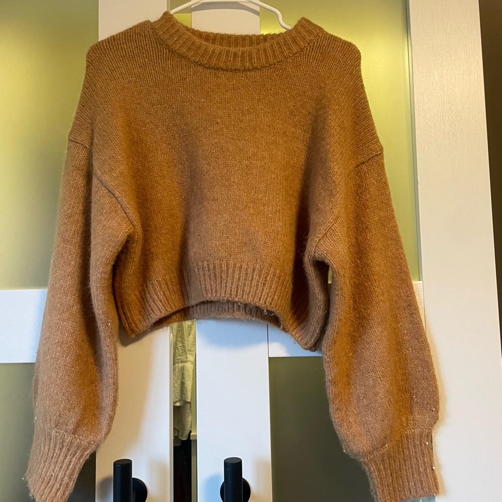 Zara cropped sweater